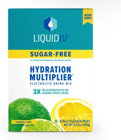 Liquid I.V. SugarFree Hydration Multiplier Lemon Lime 6.9 oz