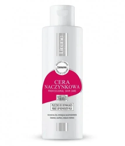 Lirene – Capillary Skin – Make-up Remover Milk – 3in1 make-up removal milk – 200 ml
