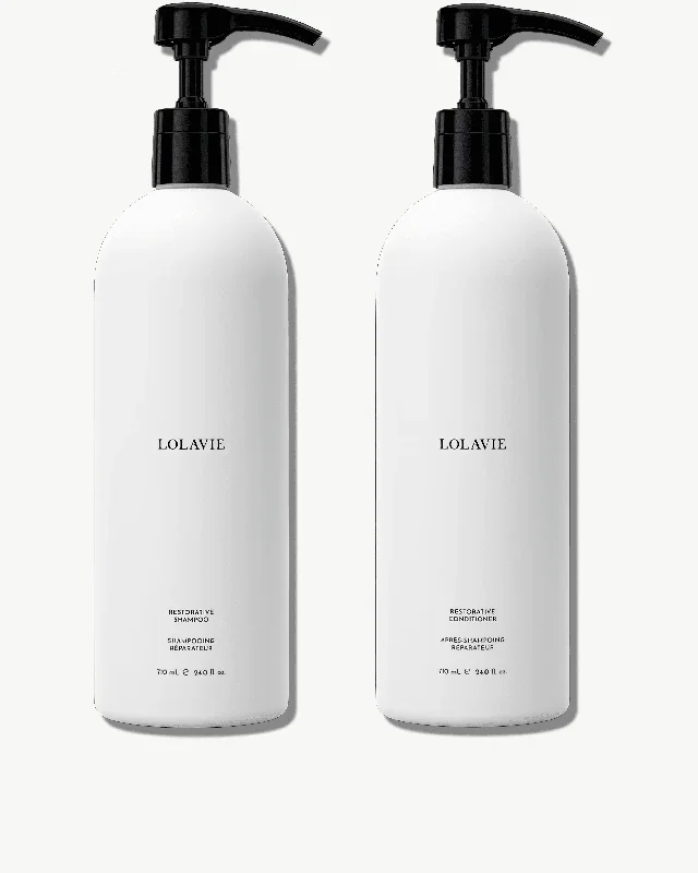LolaVie Jumbo Restorative Haircare Duo