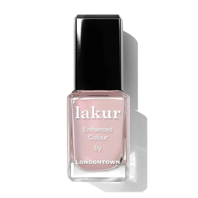 LONDONTOWN lakur Nail Polish – Chip-Resistant, Non-Toxic, Conditions & Hydrates Nails | Shimmery Opalescent Alabaster, Dream Scene, .40 fl oz