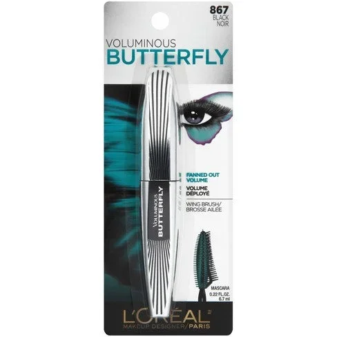 LOREAL VOLUMINOUS BUTTERFLY (867 BLACK NOIR)