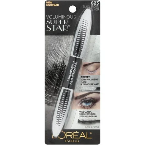 LOREAL VOLUMINOUS SUPER STAR (623 BLACK BROWN)