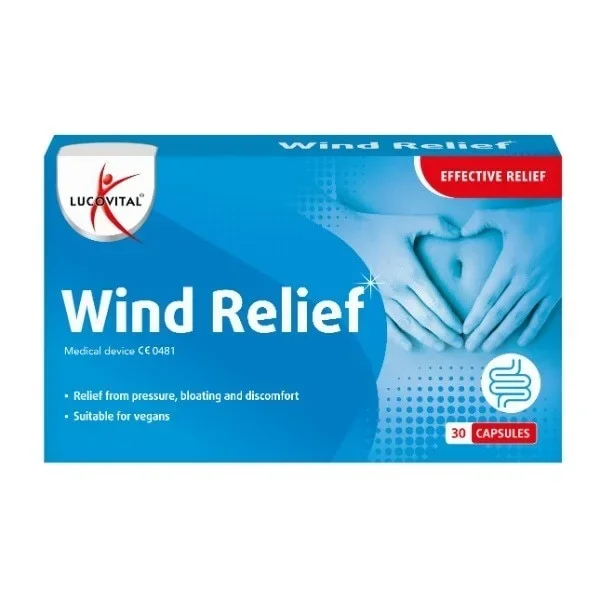 Lucovital Wind Relief 30 Tabs Health & Wellbeing