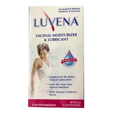 Luvena Vaginal Moisturizer & Lubricant PreFilled Applicators 6 Ea