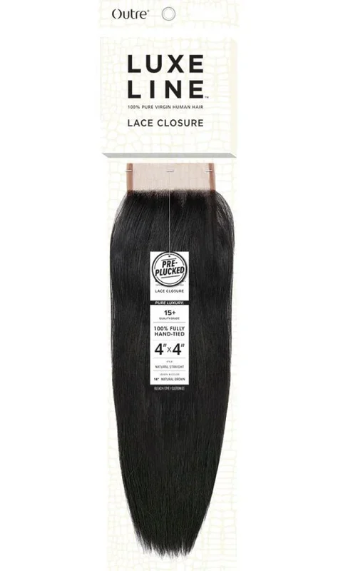 LUXELINE Closure Straight 4×4 Outre