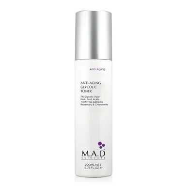 M.A.D Skincare Anti-Aging Glycolic Toner 6.75 fl oz