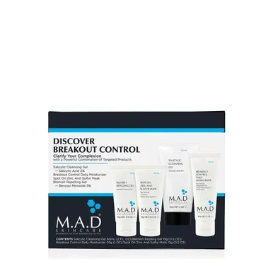 M.A.D Skincare Discover Breakout Control Kit – set of 4