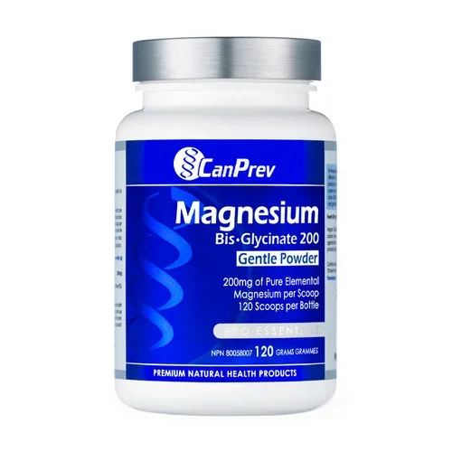 Magnesium BisGlycinate 200 Gentle Powder CanPrev
