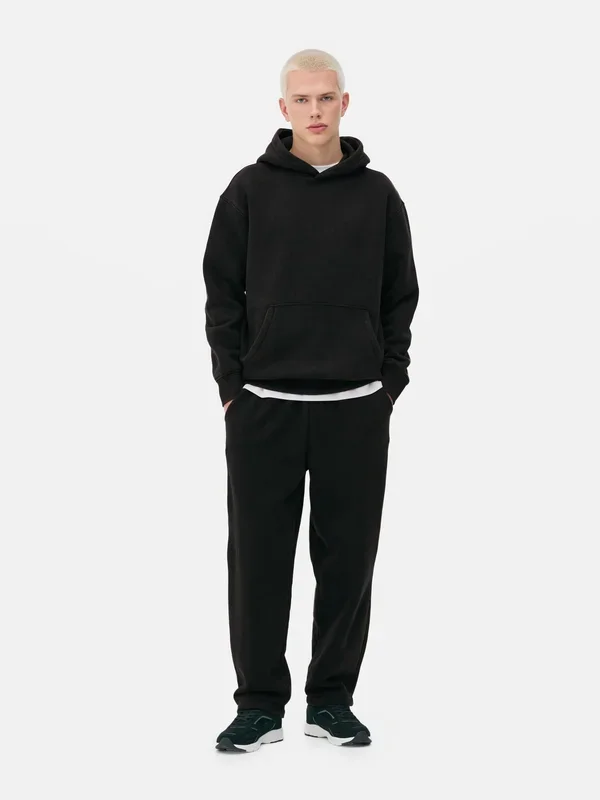 Men’s Black Essential Hoodie Penneys
