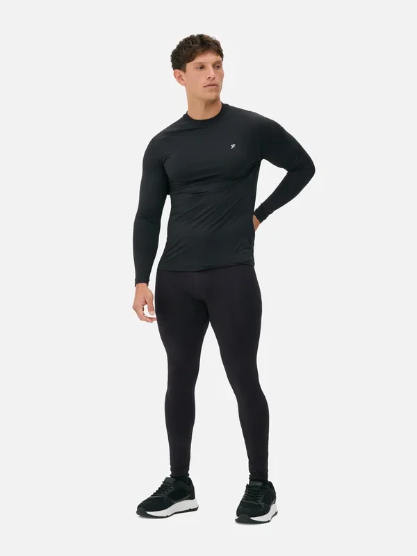 Men’s Black Performance Leggings Penneys