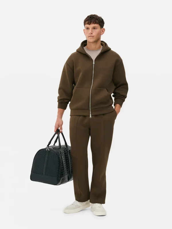 Men’s Brown Kem ZipUp Hoodie Penneys