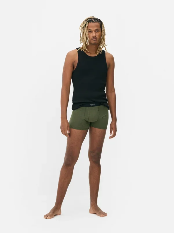 Men’s Khaki 5pk Marl Trunks Penneys