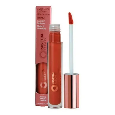 Mineral Fusion, Hydro Shine Lip Gloss Bondi, 1 Each, 0.15 Oz