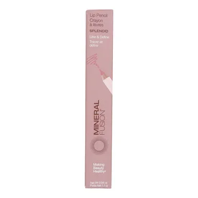 Mineral Fusion Makeup Lip Pencil Splendid 0.04 Oz