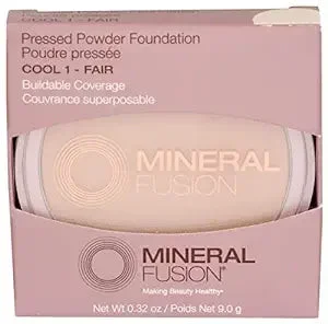 Mineral Fusion, Pressed Powder Foundation Cool1 Fair, 1 Each, 0.32 Oz