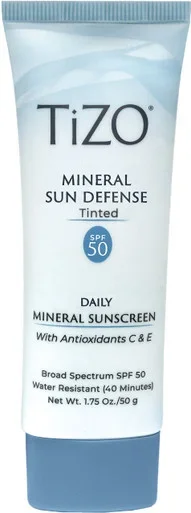 Mineral Sun Defense Tinted SPF 50 Tizo Skin911