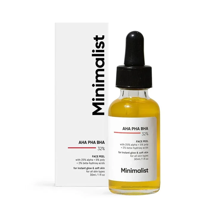 Minimalist Aha Pha Bha 32% buy for £10.95 Face Exfoliants