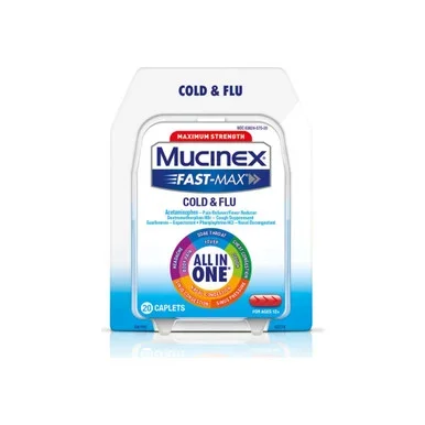 Mucinex FastMax Severe Congestion & Cold Caplets