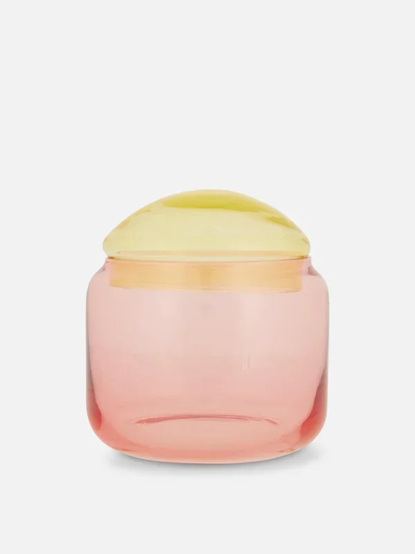 Multi A small TwoTone Storage Jar Penneys