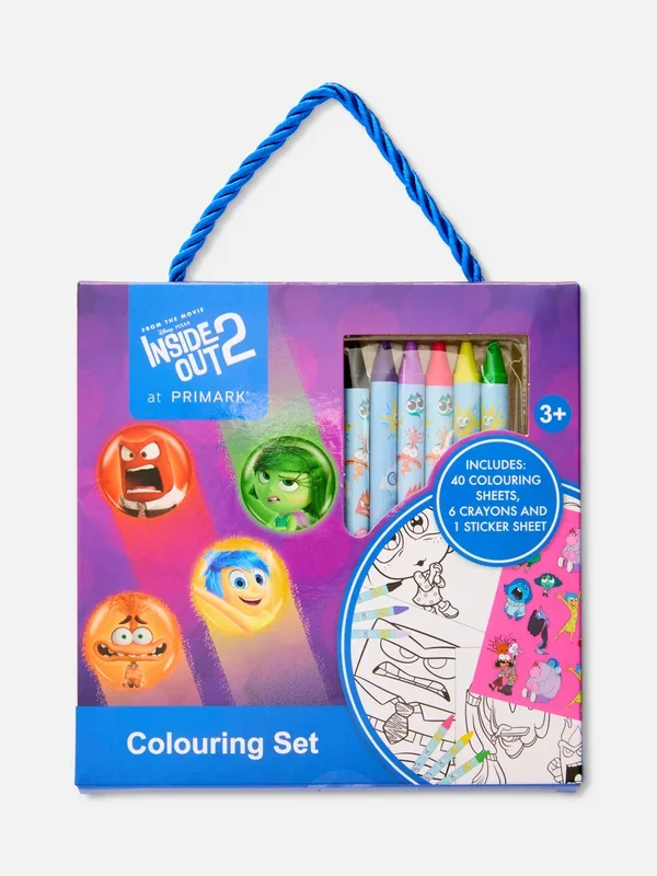 Multi Inside Out 2 Colouring Set Penneys