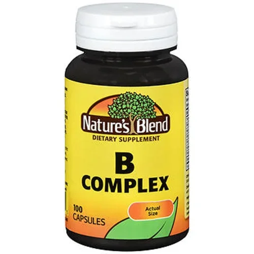 Nature’s Blend B Complex Capsules Thrifty White Health Essentials