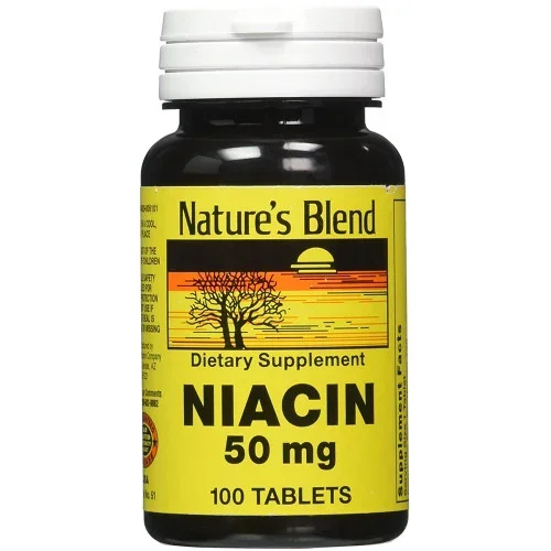 Nature’s Blend Niacin 50 mg Tablets Thrifty White Health Essentials