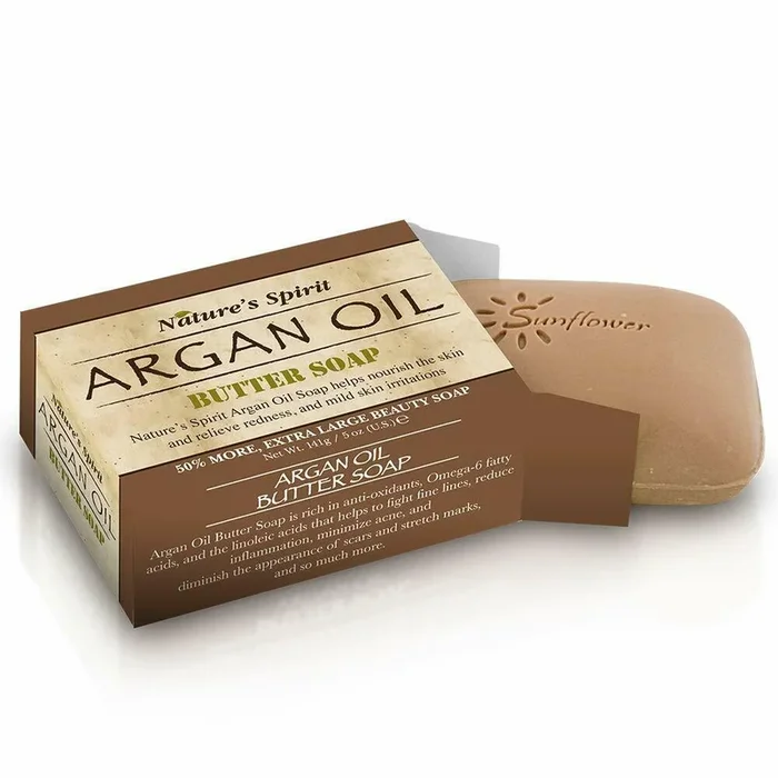 Nature’s Spirit Argan Butter Soap 5 oz. (6-PACK)