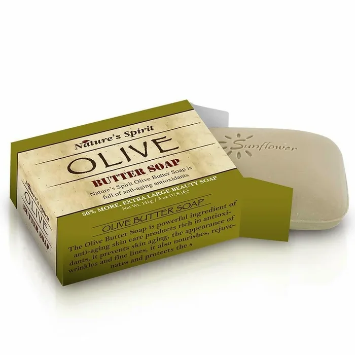 Nature’s Spirit Olive Butter Soap 5 oz. (6-PACK)