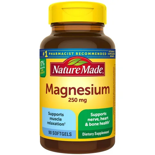 Nature Made Magnesium 250 mg Softgels Thrifty White Health Essentials