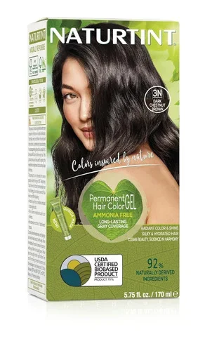 Naturtint Permanent Hair Color 3N Dark Chestnut Brown 5.75 Fl Oz