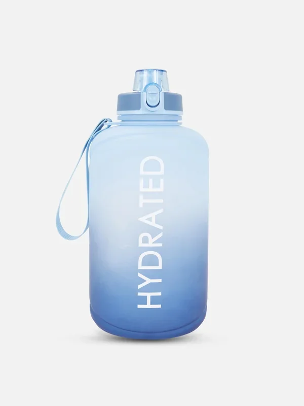 Navy XXL Printed Water Bottle Penneys