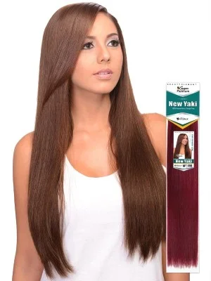 New Yaki 18 ” Super Platinum 100% Human Hair Weave Beauty Elements