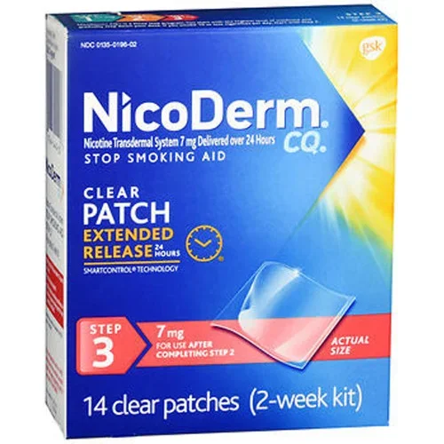 NicoDerm CQ Clear Patches Step 3 Thrifty White Health Essentials