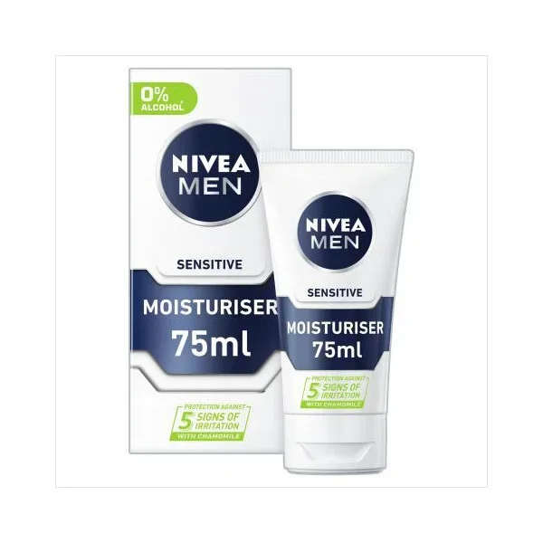 Nivea For Men Sensitive Moisturiser 75ML Men’s