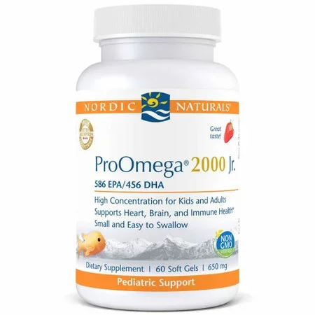 Nordic Naturals ProOmega 2000 Jr. – 60 Softgels