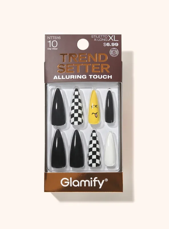 NTTS16 Trendsetter Press On Nails – Stiletto X-Long