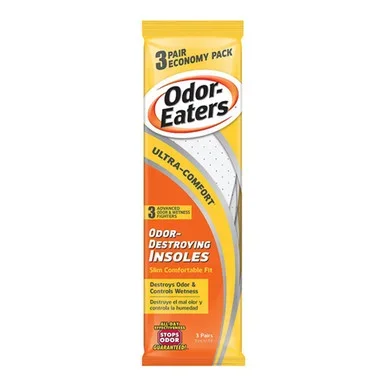 OdorEaters Ultra Comfort Insoles 3 Ea