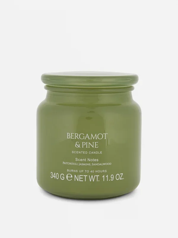 Olive Scented Candle In Lidded Jar Penneys