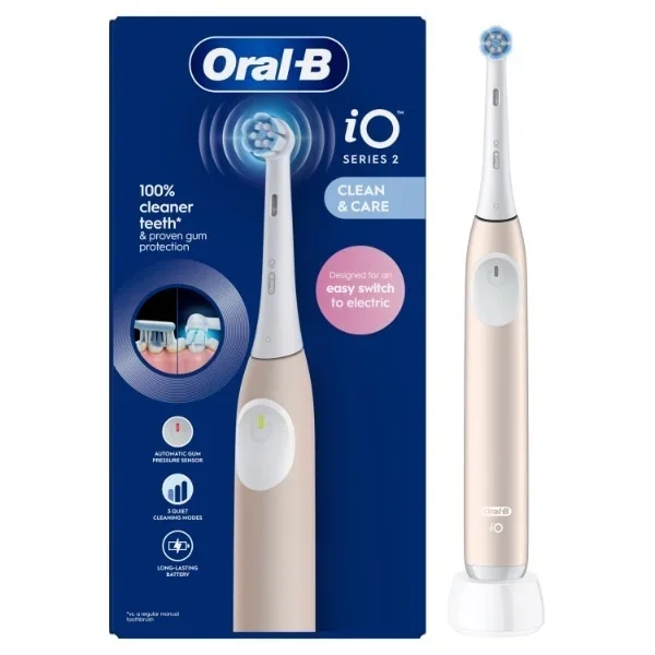 OralB Io2 Pink Electric Toothbrush Toiletries