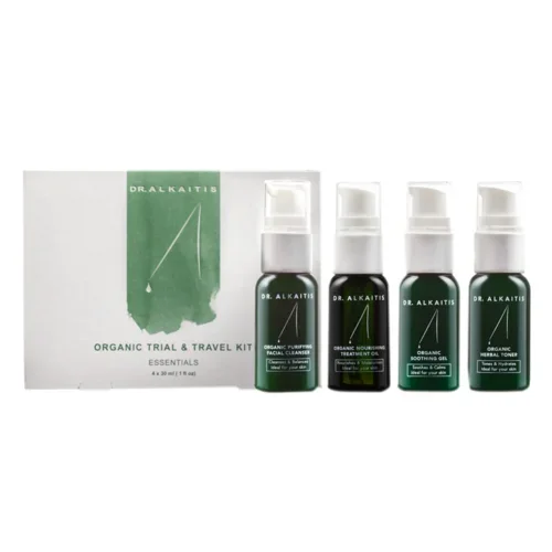 Organic Trial and Travel Kit Essentials Dr Alkaitis