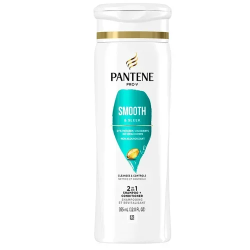 Pantene ProV Smooth & Sleek 2 in 1 Shampoo & Conditioner Thrifty White Health Essentials