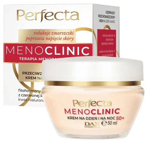 Perfecta – MENOCLINIC 50+ – Firming Anti-Wrinkle Cream for Day and Night – 50 ml