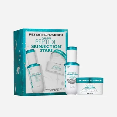 Peter Thomas Roth Full-Size Peptide Skinjection Stars 2-Piece Line-Smoothing Kit
