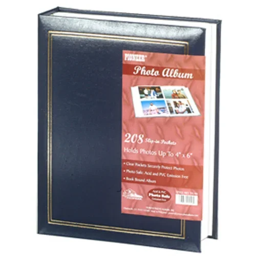 Pioneer Photo Albums Book Bound Photo Album Assorted Designs Thrifty White Health Essentials