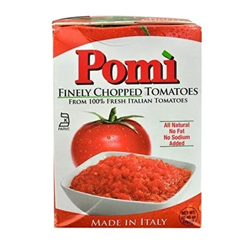 Pomi Finely Chopped Tomatoes, 26.46 Ounce (Pack of 12)