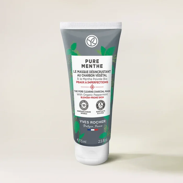 Pore Clearing Charcoal Mask – Pure Menthe
