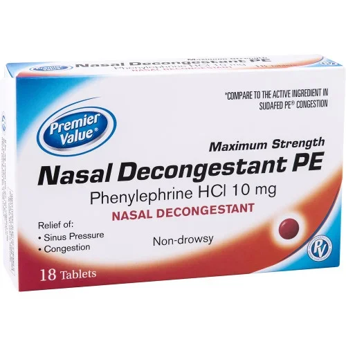 Premier Value Nasal Decon. 10Mg (Non Pseudo) Thrifty White Health Essentials