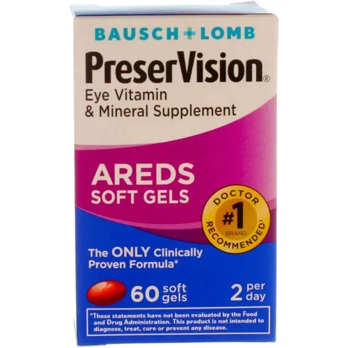 PreserVision AREDS Eye Vitamin & Mineral Supplement Thrifty White Health Essentials