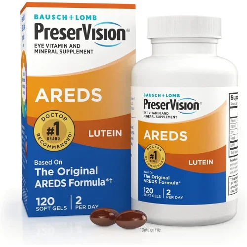 PreserVision Eye Vitamin and Mineral Supplement With Lutein Thrifty White Health Essentials