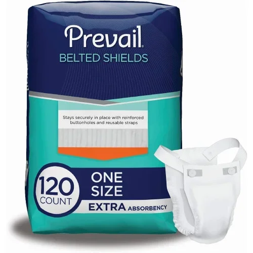 Prevail Extra Absorbency Belted Shields Thrifty White Health Essentials